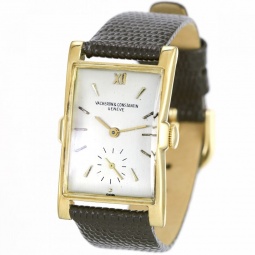 Vacheron Constantin 18K Gold Hourglass Flared Case Dress Watch | Luxury Swiss Watch