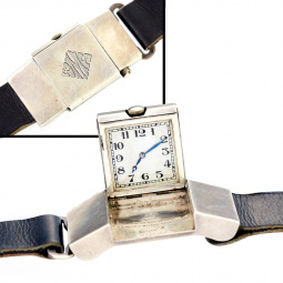 Tavannes Watch Co. | Frodsham Watch Co. Belt Buckle Watch | Sterling Silver Swiss