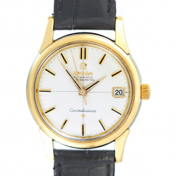 Omega Constellation Watch with Cross Hair Dial | 18K Gold Capped High Jewel Automatic Wind