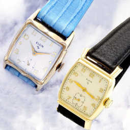 Two Vintage Elgin Wrist Watches
