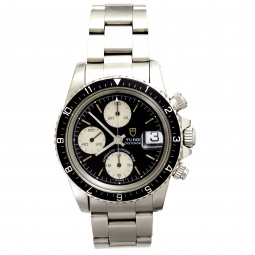 Tudor Big Block Model 79170 Round Button Chronograph