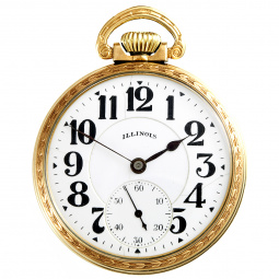 Illinois Bunn Special Railroad Pocket Watch