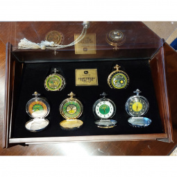 Rare John Deere Tractor Pocket Watch Collection from Franklin Mint