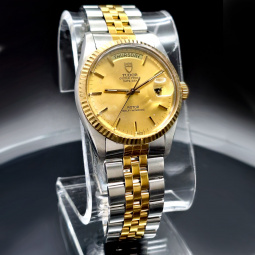 Tudor Oyster Prince Day Date ROTOR Self Winding Wrist Watch CA1995