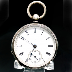 Auburndale Lincoln Backwind Model Key Wind Pocket Watch CA1708