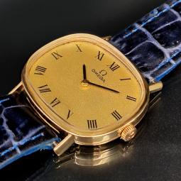 Gold Omega Watch | Swiss Made Omega Dress Watch