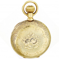P.S. Bartlett Waltham Pocket Watch CA1891 | Gold Antique Pocket Watch | Mint Condition!