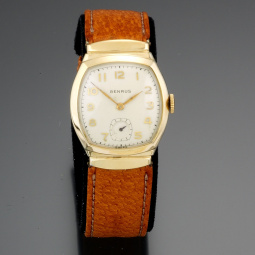 Benrus 15-Jewel Manual Wind Wrist Watch with Covered Lug Case