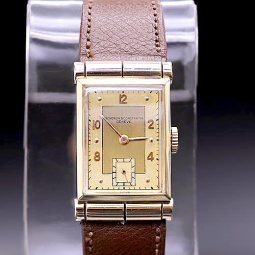 Triple Signed Vacheron Constantin 14K Gold Luxury Watch