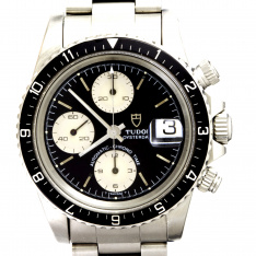 Tudor Big Block Model 79170 Round Button Chronograph old