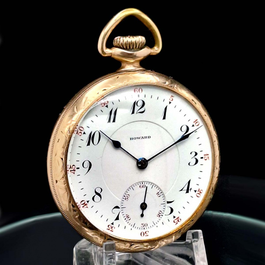 Railroad Watch | 21 Jewel Series 10 Howard Railroad Pocket Watch