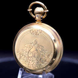 Scarce Elgin H.H. Taylor Transitional Pocket Watch CA1874