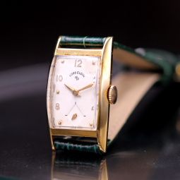 14K Yellow Gold Lord Elgin Wrist Watch Vintage 1939