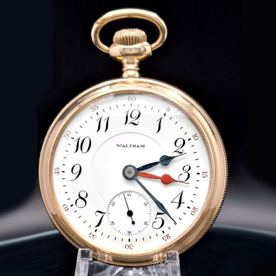 Railroad Watch | 2-Time Zone Waltham Crescent Street Model