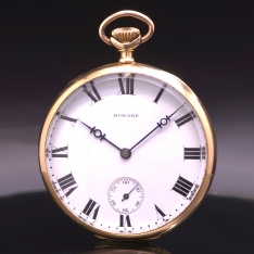 14K Gold Series 6 Howard Pocket Watch CA1915 | Triple Signed Case, Dial & Movement