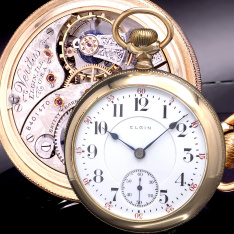 23 Jewel Veritas Railroad Pocket Watch | First Production Run Veritas
