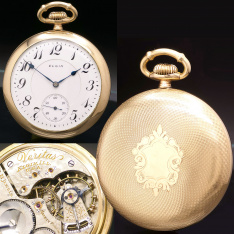 21 Jewel Elgin Veritas Gr. 360 Railroad Pocket Watch