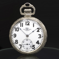 Railroad Watch | Triple Signed Ball Watch Co. (Hamilton) 999N Pocket Watch | 23 Jewel, CA1924
