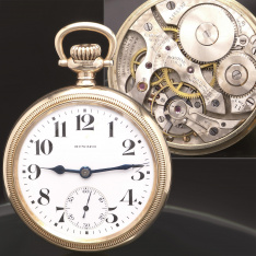 Railroad Watch | 21 Jewel Series 11 Howard Pocket Watch CA1922