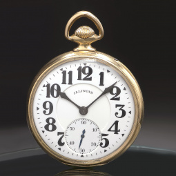 23 Jewel Sangamo Special Illinois Railroad Pocket Watch CA1921
