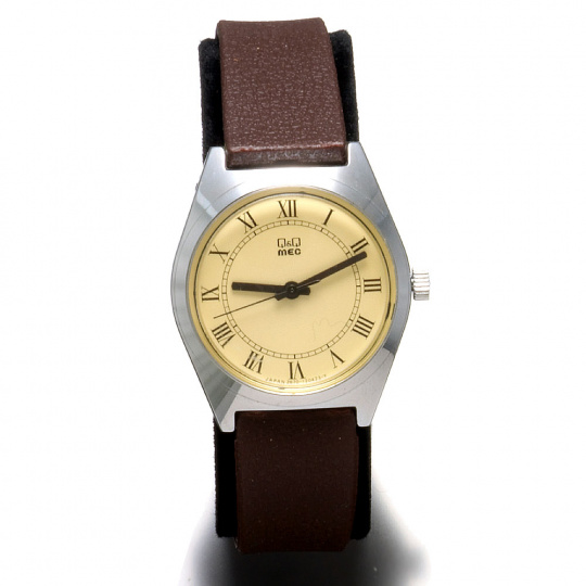 Q & Q Mec 17-Jewel Manual Wind Wrist Watch | Vintage 1950s