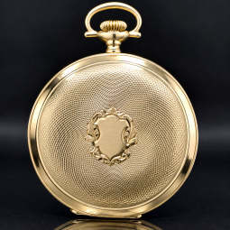 14K Gold Waltham Hunter Case Pocket Watch c.1915 | 17 Jewel | 16 Size