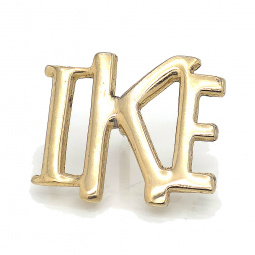 Vintage 1950s ‘IKE’ Campaign Collar Pin – Mint Gold-Tone Political Collectible