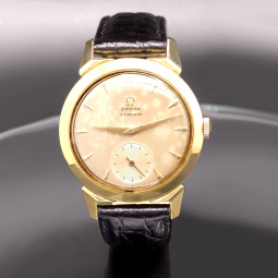 Omega Turler Marked Dial Watch c.1957 | Vintage Omega Wristwatch with Original Spotted Patina Dial
