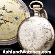 Waltham Hunter Case Pocket Watch | 18 Size Yellow Gold Filled Case