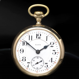 Elgin Father Time Railroad Pocket Watch C. 1921 | 21J 16S