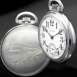 Train Case 21J Gr. 940 Hamilton Railroad Pocket Watch C.1903