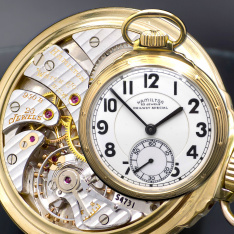 23J 950B Hamilton Railway Special Railroad Pocket Watch Pocket Watch | Triple Signed