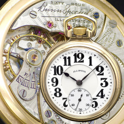 Illinois Bunn Special Railroad Pocket Watch – 21 Jewel 60 Hour | Circa 1928