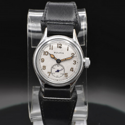 Bulova Military-Style 21 Jewel Wristwatch c.1940s | Cal. 10AK