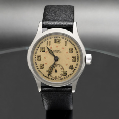 Vintage Girard-Perregaux Military Wristwatch c.1940s | 24-Hour Dial | 17 Jewel | Swiss