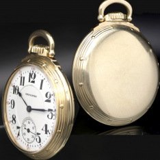 Hamilton 950B Railroad Pocket Watch – 23 Jewel Lever Set | Circa 1949 | Size 16