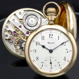 Howard Series 10 Railroad Pocket Watch c.1911 | 21 Jewel | 16 Size | Lever Set