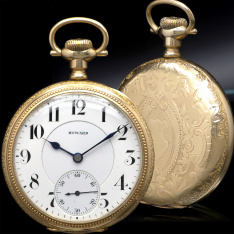 Howard Series O 23 Jewel Railroad Pocket Watch CA1910 | Railroad Grade Open Face