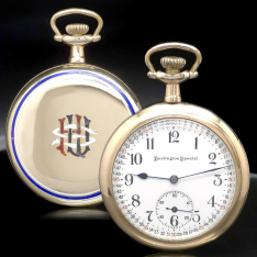 Illinois Burlington Special Pocket Watch c.1912 | Montgomery Dial, 19J, 12 Size
