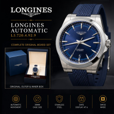 Longines L3.720.4.92.9 Automatic Wristwatch | Blue Dial | 38mm | 21 Jewel | Complete Set