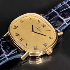 Vintage Omega 14K Gold Dress Wristwatch c.1970s | Manual Wind | 17 Jewel | Ref. D6790