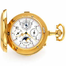 18K Union Glashütte Pocket Watch | Minute Repeater, Perpetual Calendar & Carillon