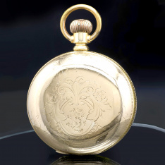 Waltham P.S. Bartlett Pocket Watch c.1907 | 2-Tone 17 Jewel | 18 Size Hunter Case