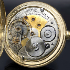 Waltham P.S. Bartlett Pocket Watch c.1907 | 2-Tone 17 Jewel | 18 Size Hunter Case