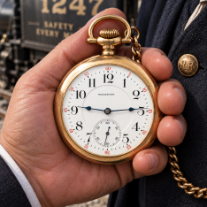 Waltham Vanguard 21 Jewel Railroad Pocket Watch c.1900 | 18 Size