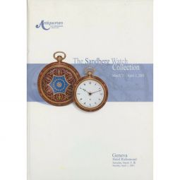 ANTIQUORUM SANDBERG WATCH COLLECTION BOOK FROM THE INFAMOUS WATCH AUCTION HELD IN 2001