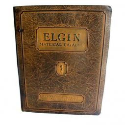 ANTIQUE ELGIN NATIONAL WATCH CO MATERIAL CATALOG
