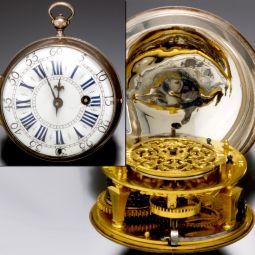 Antique Oignon Verge Fusee Keywind Pocket Watch CA1710s