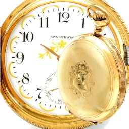 Women's Waltham Pendant Watch with Fancy Dial CA1902 | Pocket Watch