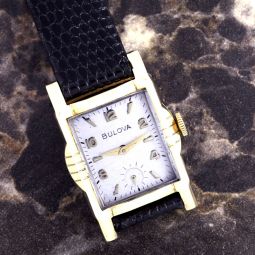 Vintage Gold Bulova Watch CA1954 | Swiss Made Timepiece